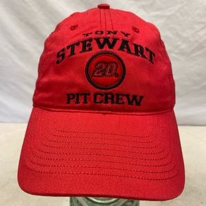Tony Stewart #20 Pit Crew Adjustable Hat Cap